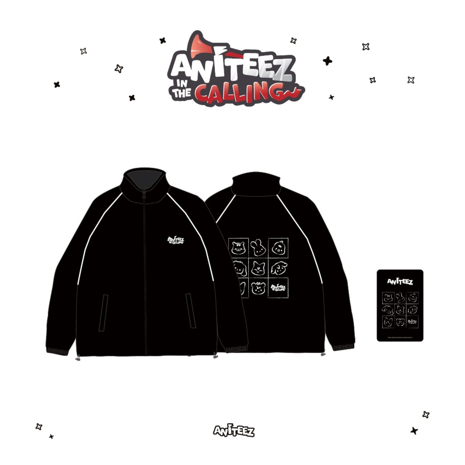 [PRE-ORDER] ATEEZ - [ANITEEZ IN THE CALLING] WINDBREAKER JACKET ATEEZ  DKshop