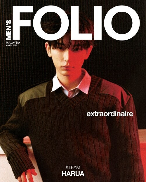 [PRE-ORDER] MEN'S FOLIO MALAYSIA MAGAZINE 2026.03 (COVER : &TEAM JO & HARUA) &TEAM  DKshop