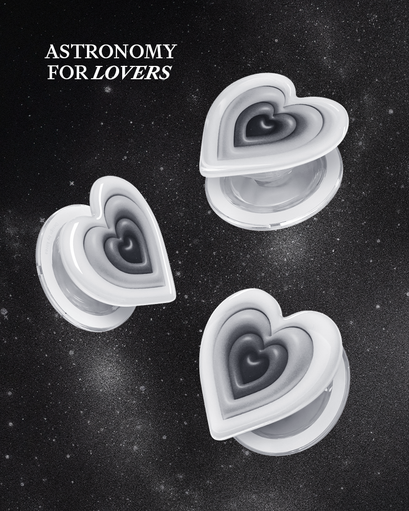 Love Epoxy MagSafe Grip Tok (Black) BLOOMINGTALE  DKshop