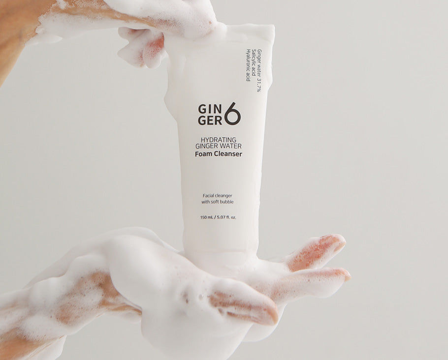 [Grip & Shop] GINGER6 Hydrating ginger water foam cleanser | DKshop