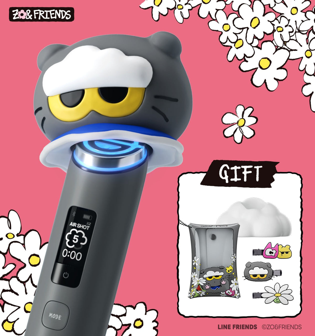[NEW LAUNCH!] MEDICUBE AGE-R BOOSTER PROX2 ZO&FRIENDS Edition (BEAUTY DEVICE) MEDICUBE  DKshop