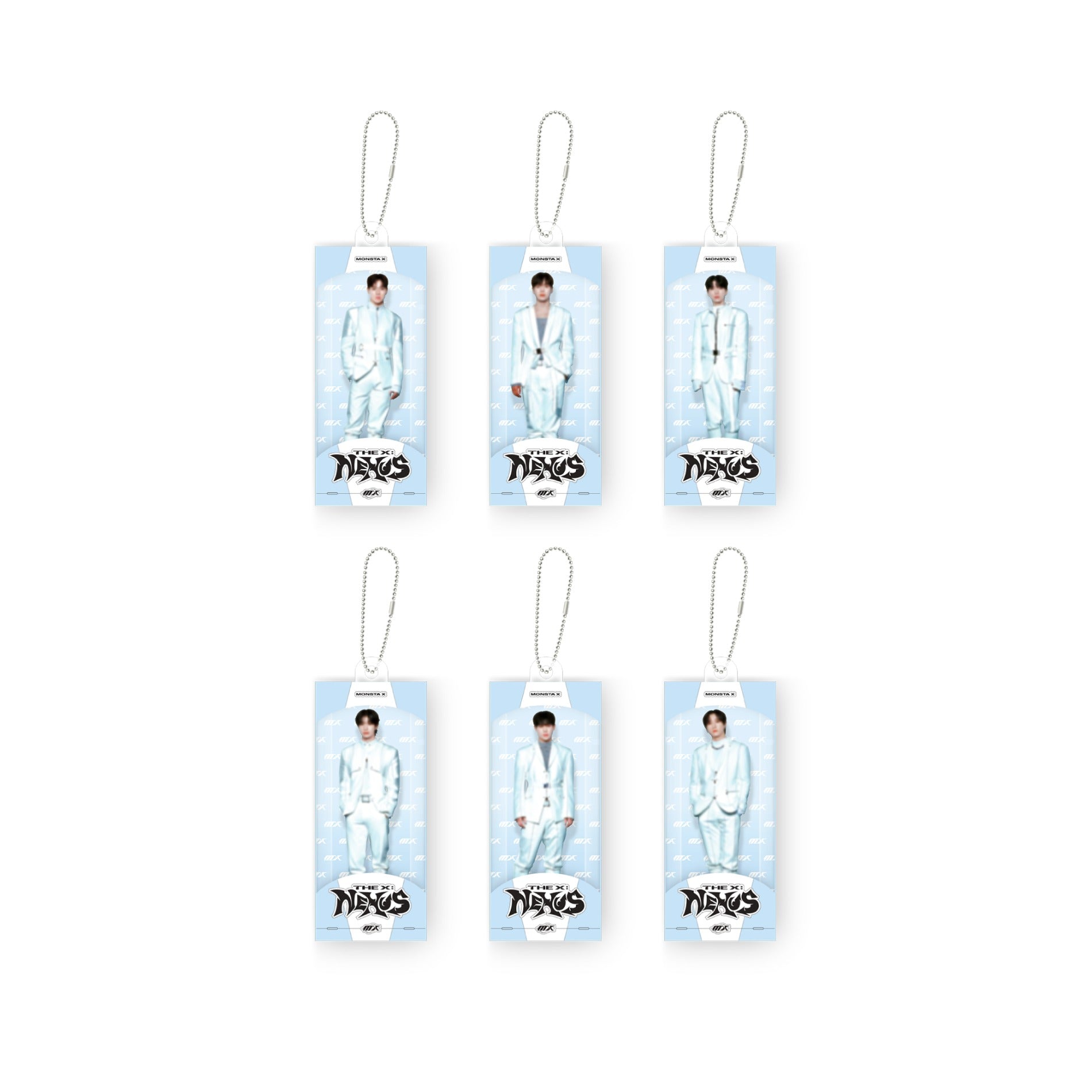 [PRE-ORDER] MONSTA X - [2026 WORLD TOUR THE X : NEXUS] RANDOM MINIATURE KEYRING