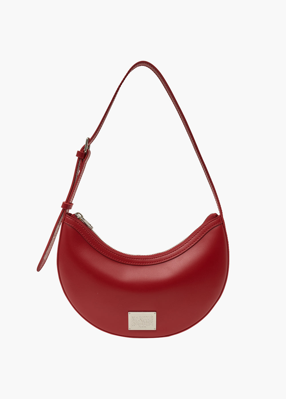MARITHE FRANCOIS GIRBAUD CLASSIC LOGO HALF MOON SHOULDER BAG