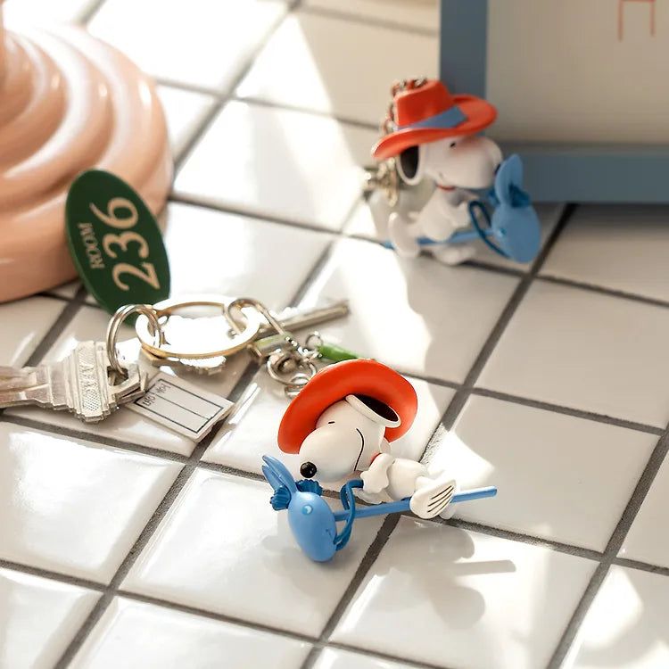 ROYCHE Peanuts Snoopy Cowboy Keyring ROYCHE  DKshop