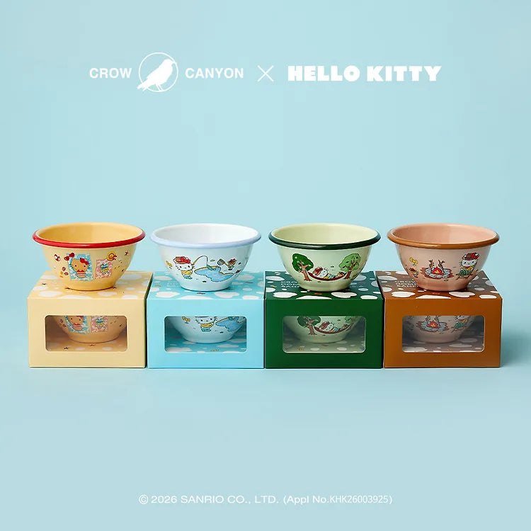 [CROW X HELLO KITTY] Yogurt Bowl 470ml CROW CANYON  DKshop
