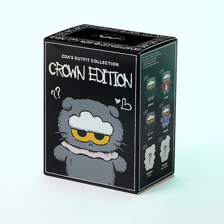 ZO&FRIENDS -  ZOA CROWN EDITION PLUSH KEYRING ZO&FRIENDS  DKshop