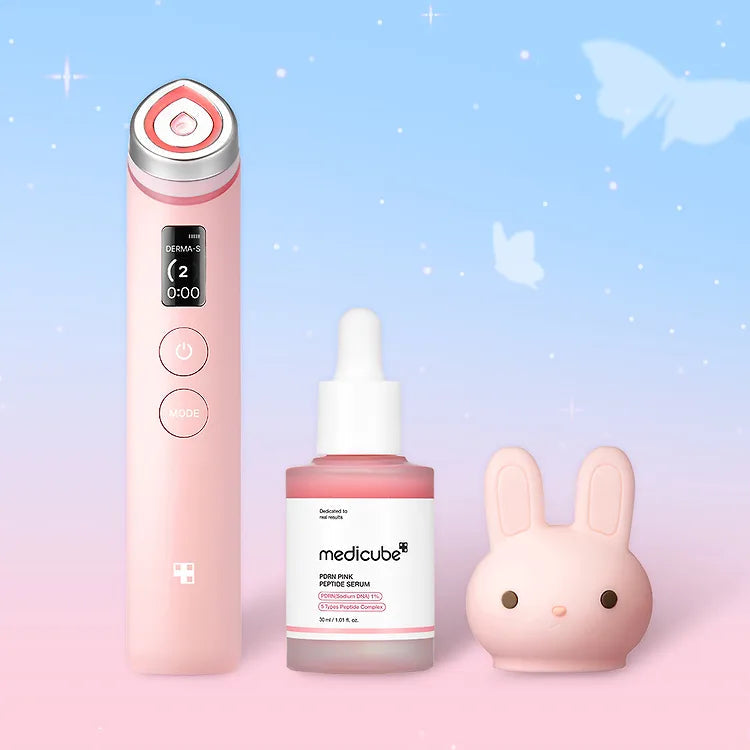 MEDICUBE Age R Booster Pro Pink Bunny Edition (New Helps To Bring Back Skin Radiance Cosmetic Device) MEDICUBE  DKshop