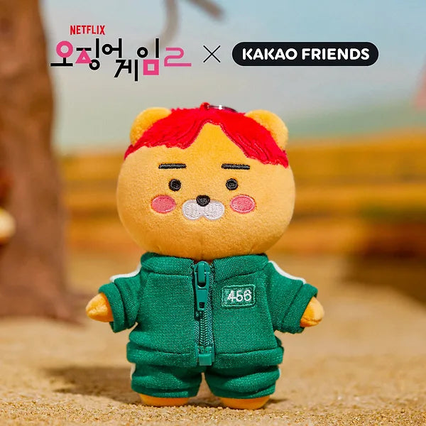 [Squid Game X Kakao Friends] Player Keyring (Ryan)