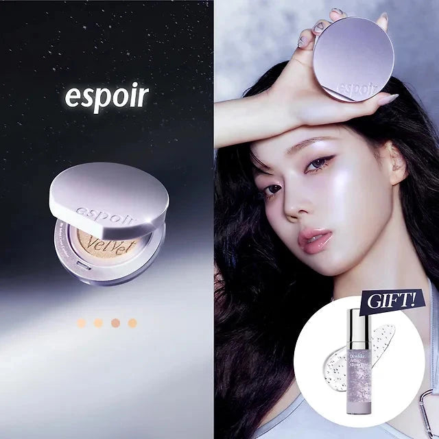 [Galaxy Mini Glowriser GIFT] Espoir Be Velvet Galaxy Edition Cushion Espoir  DKshop