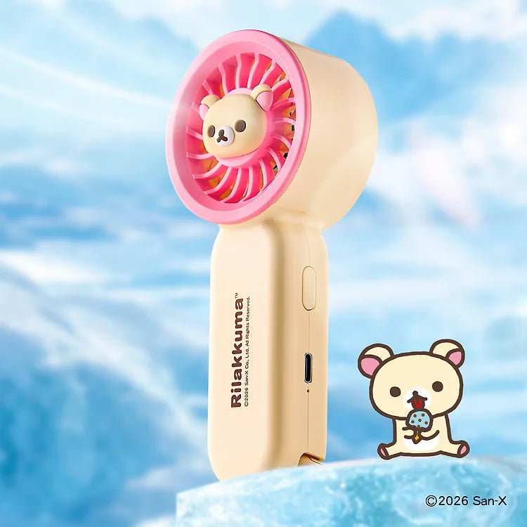 Rilakkuma Clip Mini Handheld Fan Rilakkuma  DKshop