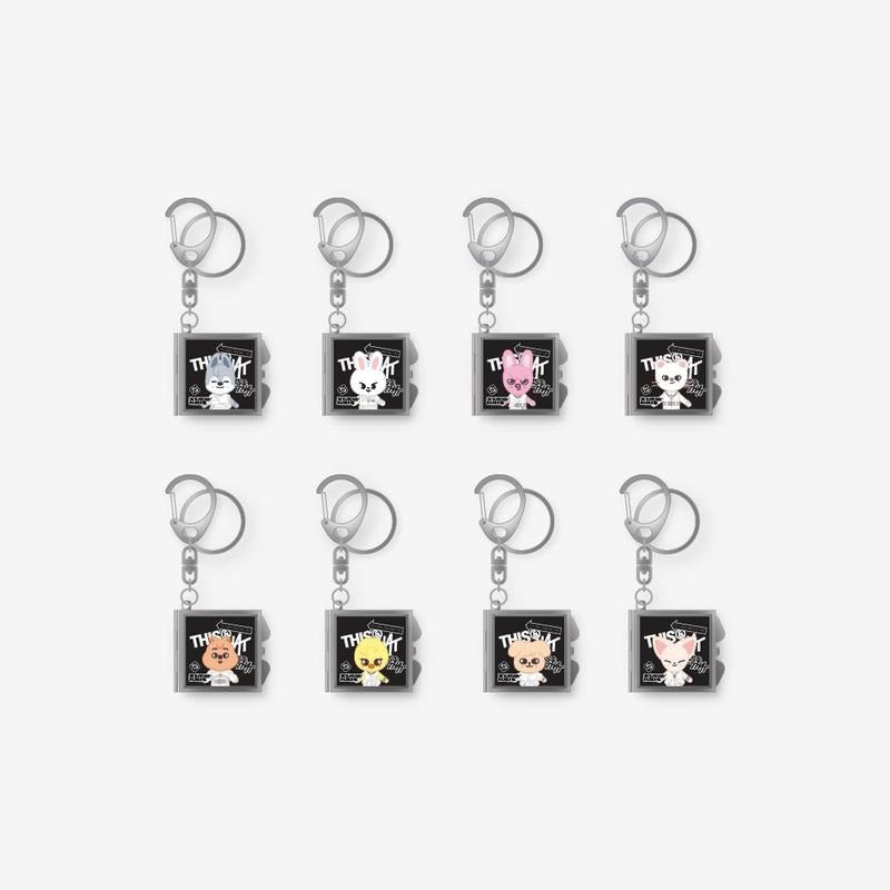 [PRE-ORDER] Stray Kids - [THIS & THAT POP-UP STORE] SKZOO MIRROR KEYRING Stray Kids  DKshop