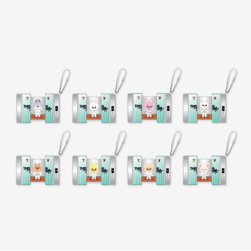 [PRE-ORDER] Stray Kids - [THIS & THAT POP-UP STORE] SKZOO CAPSULE ACRYLIC KEYRING Stray Kids  DKshop