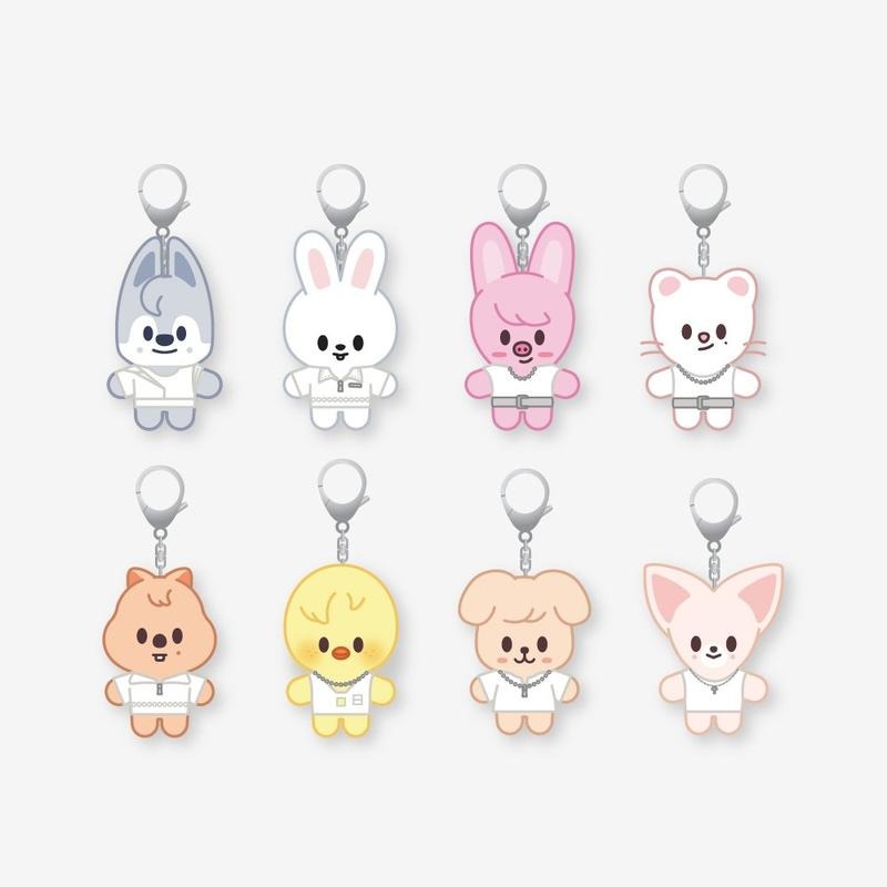 [PRE-ORDER] Stray Kids - [THIS & THAT POP-UP STORE] SKZOO COSTUME PLUSH KEYRING Stray Kids  DKshop
