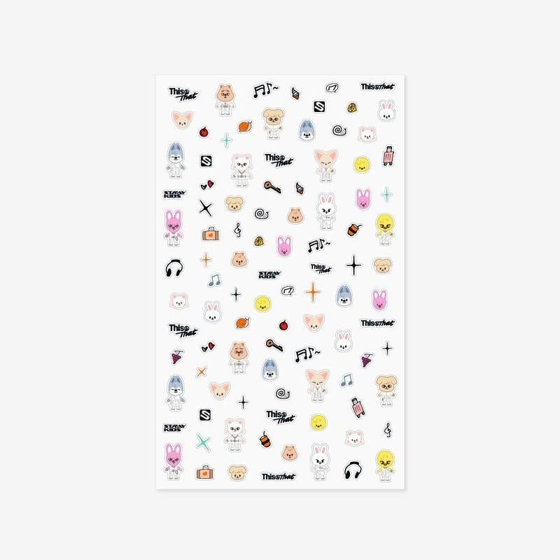 [PRE-ORDER] Stray Kids - [THIS & THAT POP-UP STORE] SKZOO MICRO STICKER Stray Kids  DKshop