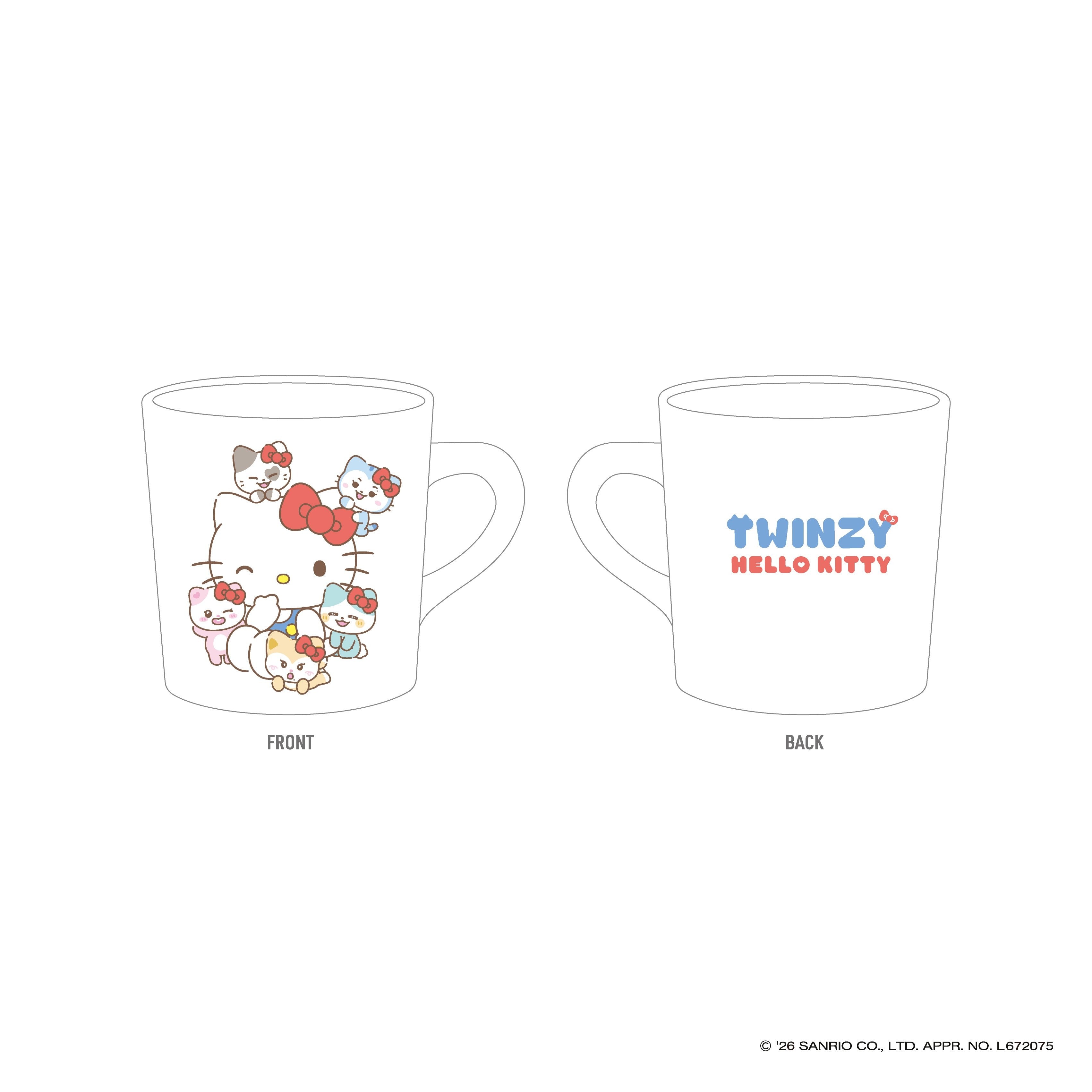 [PRE-ORDER] ITZY - [TWINZY X HELLO KITTY] Mug ITZY  DKshop