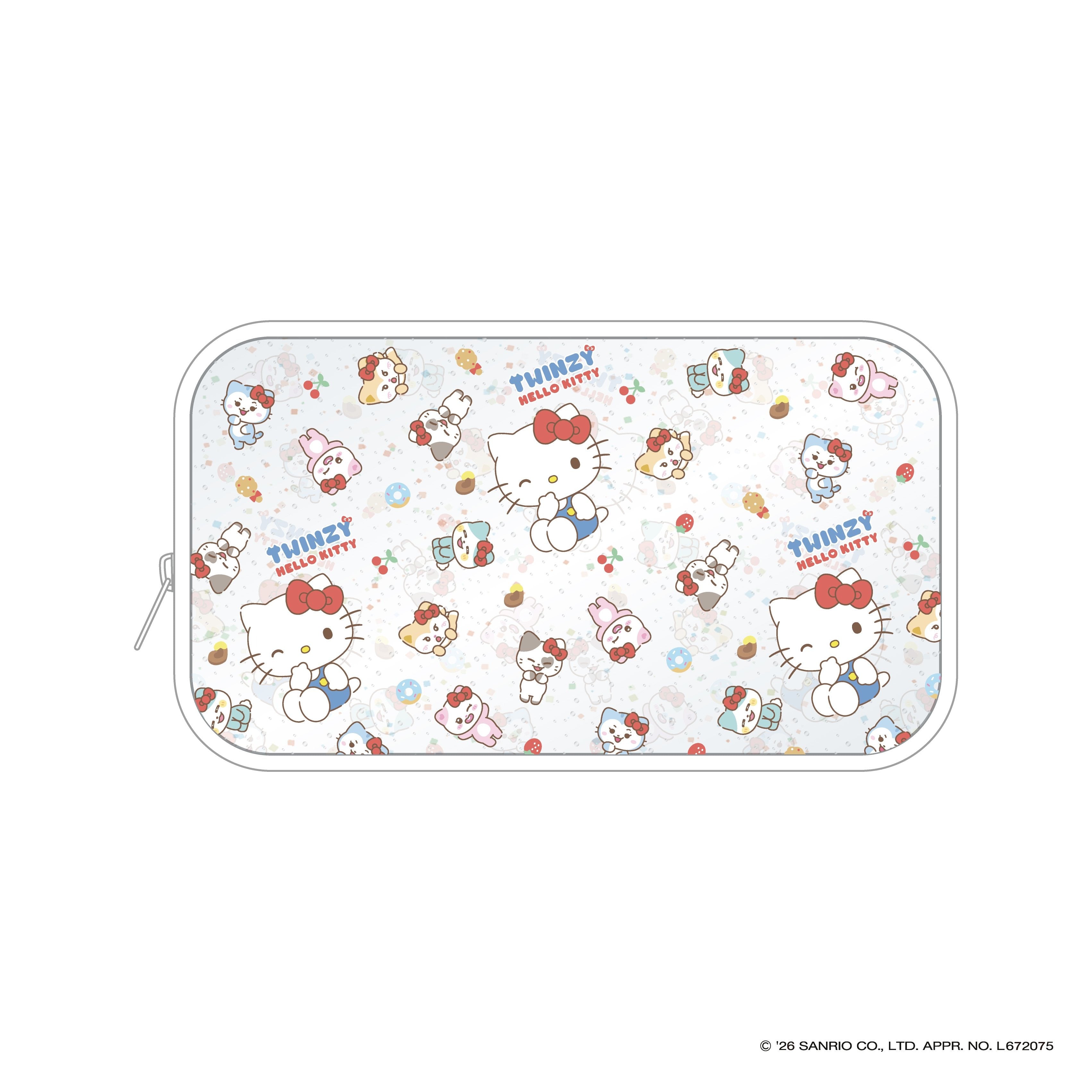 [PRE-ORDER] ITZY - [TWINZY X HELLO KITTY] Glitter Pouch ITZY  DKshop