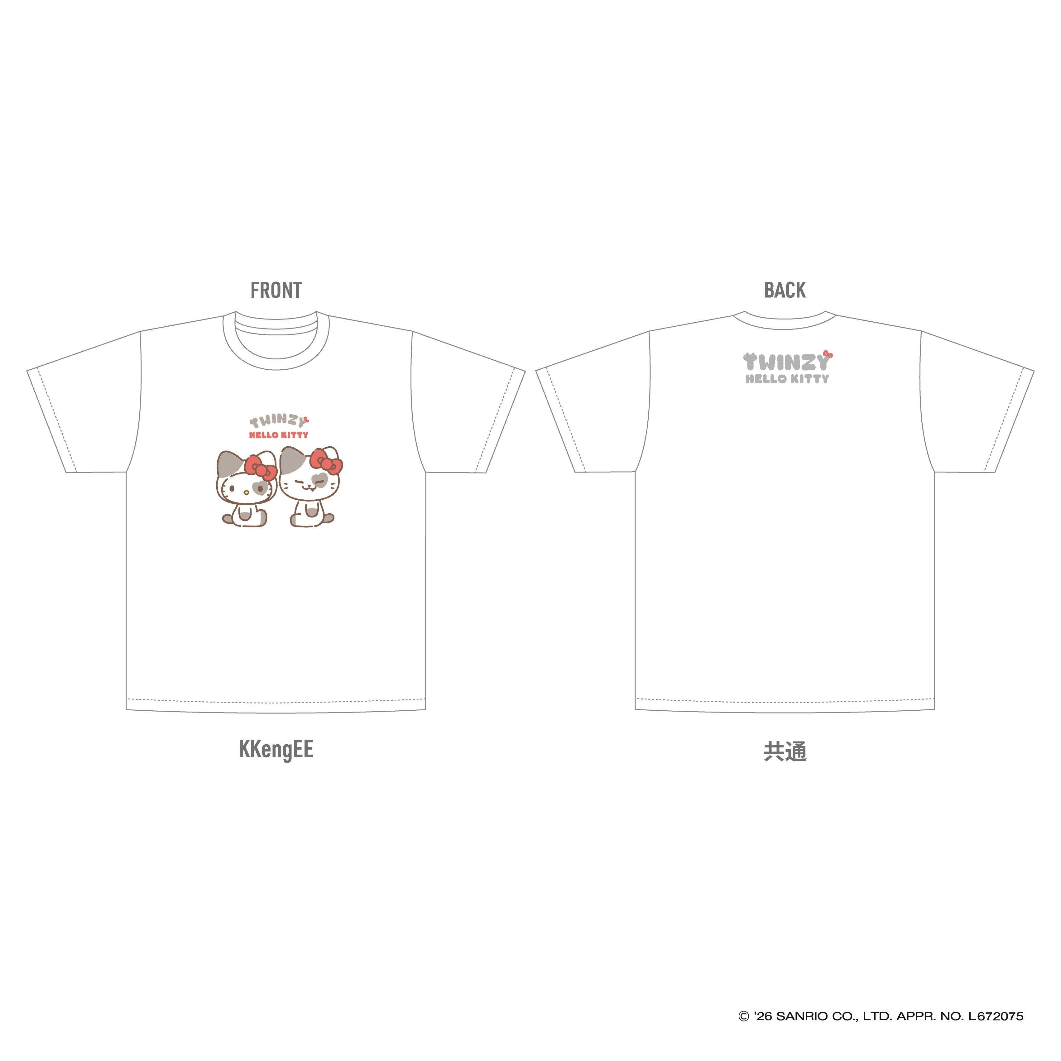 [PRE-ORDER] ITZY - [TWINZY X HELLO KITTY] T-shirt ITZY  DKshop