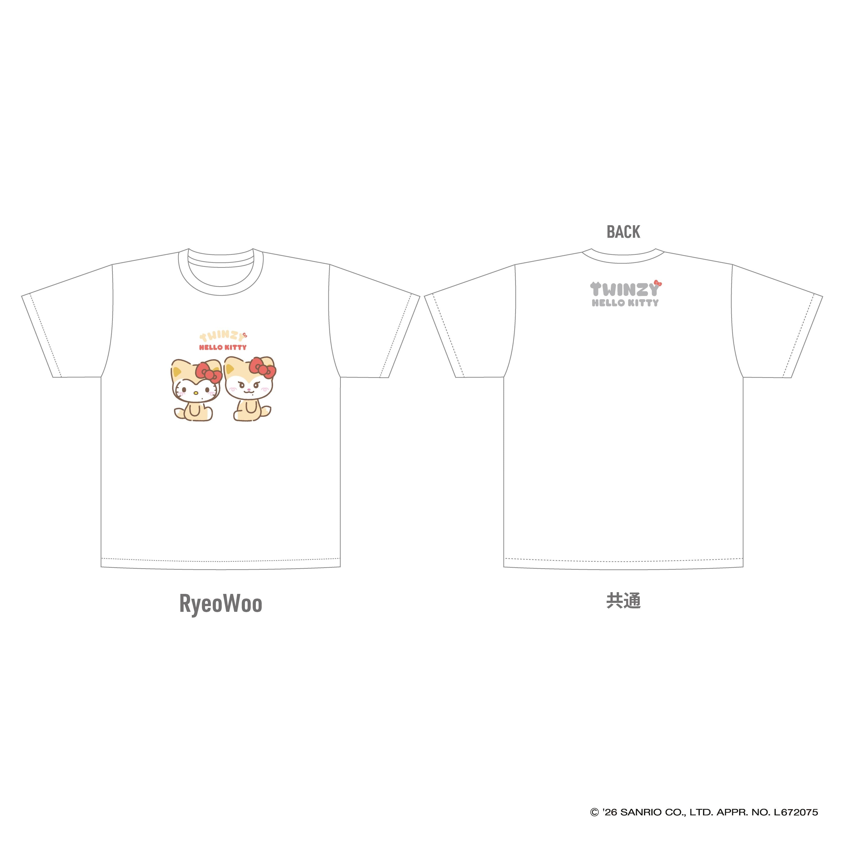 [PRE-ORDER] ITZY - [TWINZY X HELLO KITTY] T-shirt ITZY  DKshop