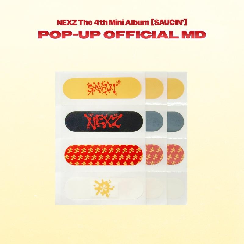 [PRE-ORDER] NEXZ - [[SAUCIN'] POP-UP OFFICIAL MD] DECO BAND-AID NEXZ  DKshop