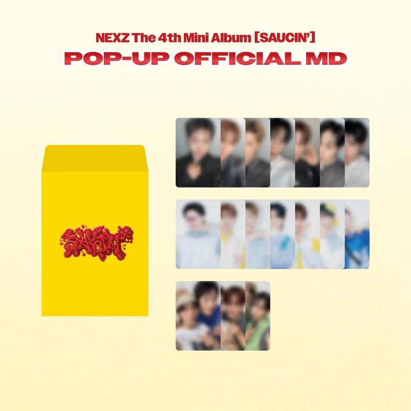 [PRE-ORDER] NEXZ - [[SAUCIN'] POP-UP OFFICIAL MD] TRADING CARD NEXZ  DKshop
