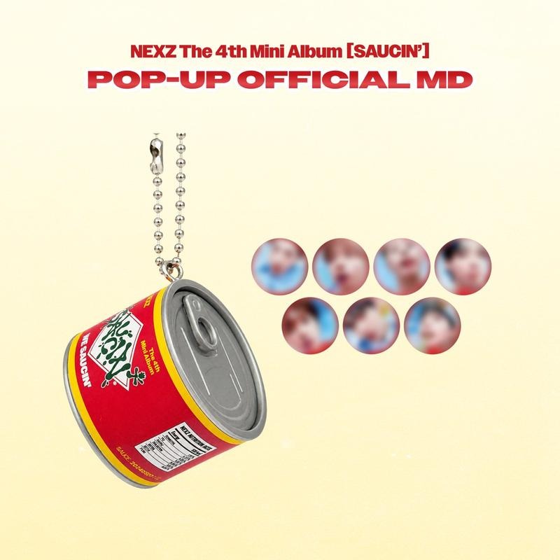 [PRE-ORDER] NEXZ - [[SAUCIN'] POP-UP OFFICIAL MD] SAUCE CAN KEYRING NEXZ  DKshop