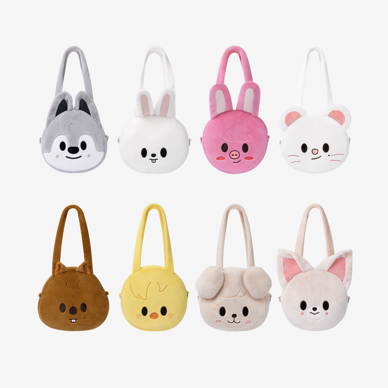 [PRE-ORDER] Stray Kids - [SKZOO EVERYWHERE ALL AROUND THE WORLD in SEOUL] SKZOO FACE SHOULDER BAG Stray Kids  DKshop
