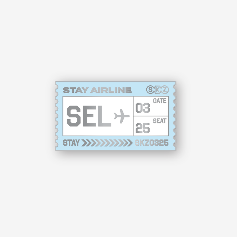 [PRE-ORDER] Stray Kids - [SKZOO EVERYWHERE ALL AROUND THE WORLD in SEOUL] METAL BADGE SEOUL Ver. Stray Kids  DKshop