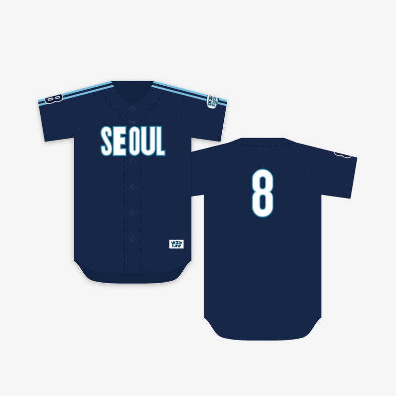 [PRE-ORDER] Stray Kids - [SKZOO EVERYWHERE ALL AROUND THE WORLD in SEOUL] BASEBALL JERSEY SEOUL Ver. Stray Kids  DKshop