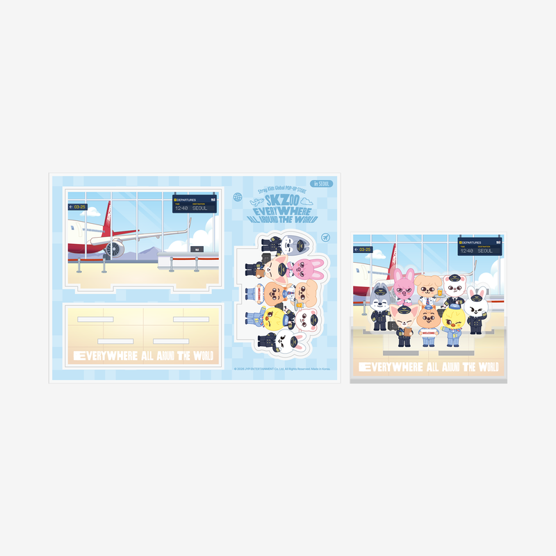 [PRE-ORDER] Stray Kids - [SKZOO EVERYWHERE ALL AROUND THE WORLD in SEOUL] SKZOO ACRYLIC STAND SEOUL Ver. Stray Kids  DKshop