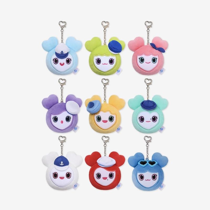 [PRE-ORDER] TWICE - [THIS IS FOR FINALE in SEOUL] LOVELY FACE KEYRING MARINE Ver. TWICE  DKshop