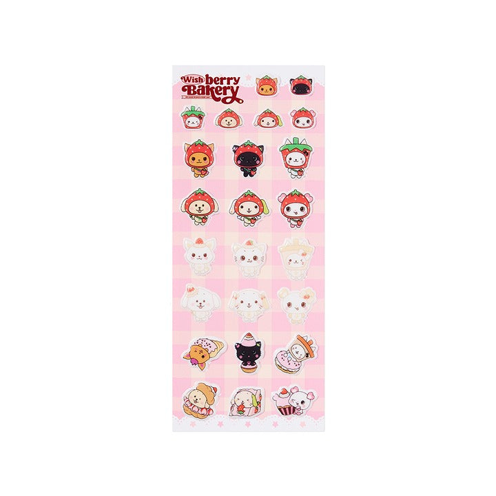 [PRE-ORDER] NCT WISH - [Wishberry Bakery POP-UP] FLUFFY STICKER NCT  DKshop