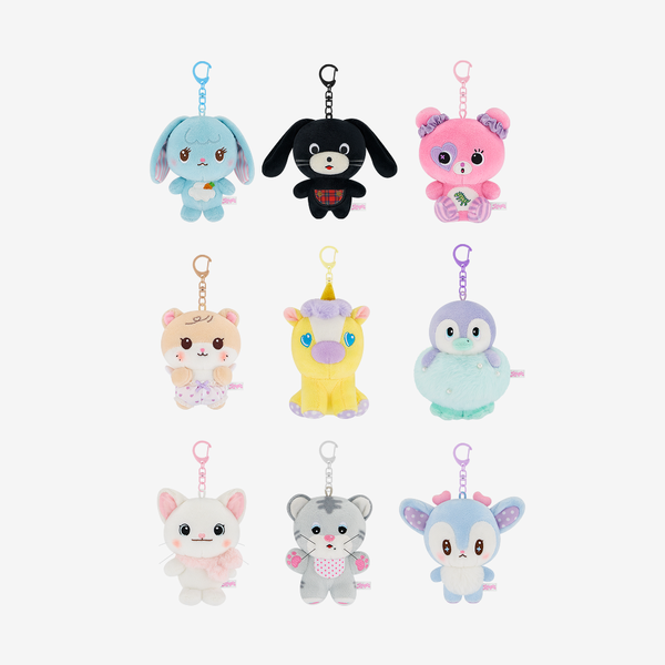 [PRE-ORDER] TWICE - [THE THRILL] TDOONGZ PLUSH KEYRING TWICE  DKshop