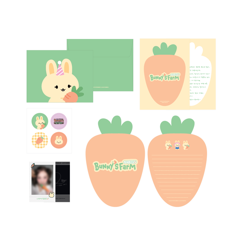 TWICE - [NAYEON : Bunny's Farm] LETTER PAPER SET TWICE  DKshop