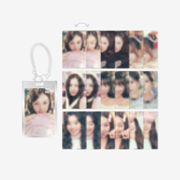 [PRE-ORDER] TWICE - [THE THRILL] SECRET LENTICULAR KEYRING TWICE  DKshop