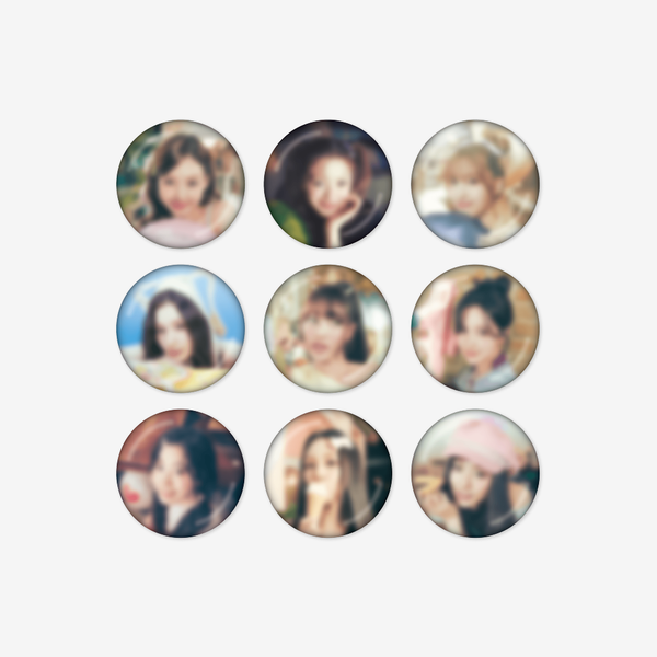 [PRE-ORDER] TWICE - [THE THRILL] SECRET CAN BADGE TWICE  DKshop