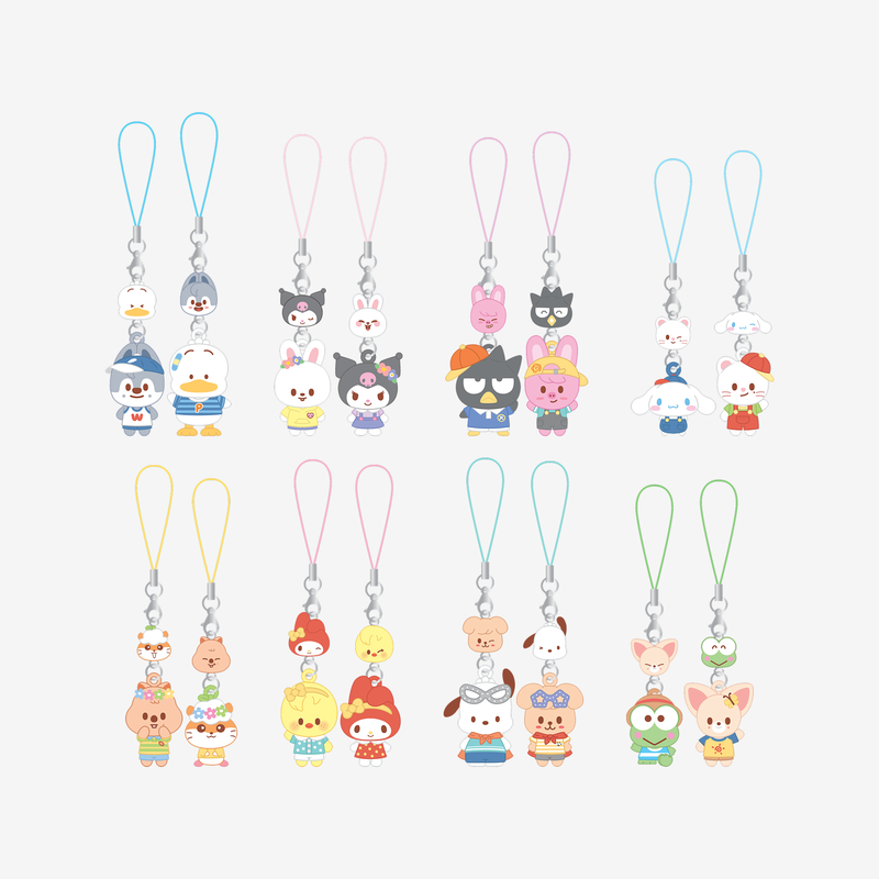 [PRE-ORDER] Stray Kids - [SKZOO X SANRIO CHARACTERS] MINI FIGURE COUPLE KEYRING Stray Kids  DKshop