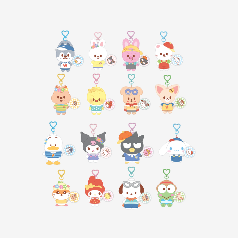 [PRE-ORDER] Stray Kids - [SKZOO X SANRIO CHARACTERS] 10CM PLUSH MINI PICKET Ver. Stray Kids  DKshop