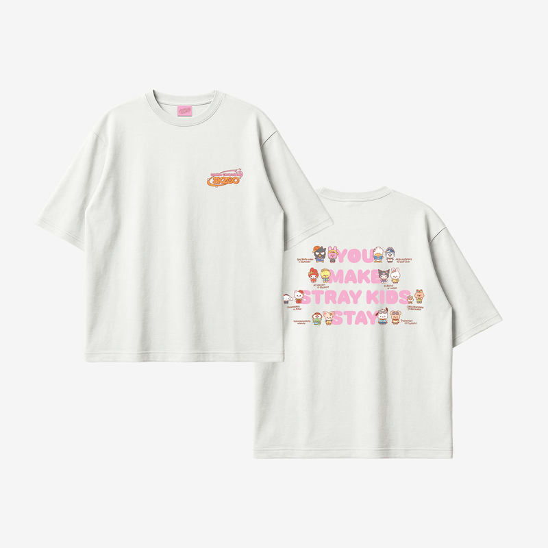 [PRE-ORDER] Stray Kids - [SKZOO X SANRIO CHARACTERS] T-SHIRT Stray Kids  DKshop