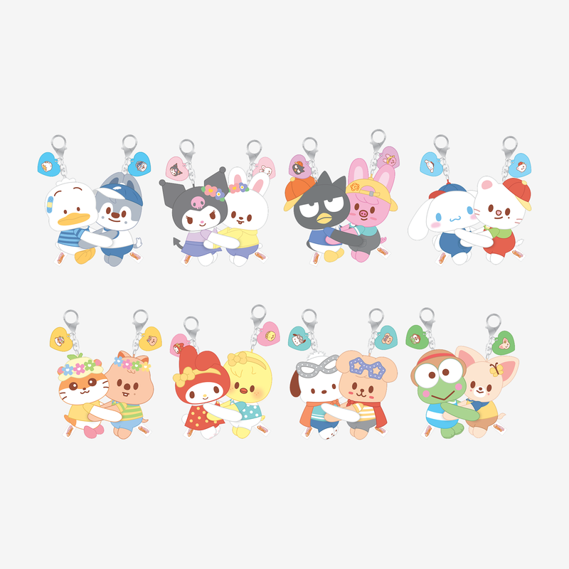 [PRE-ORDER] Stray Kids - [SKZOO X SANRIO CHARACTERS] HUG PLUSH KEYRING Stray Kids  DKshop