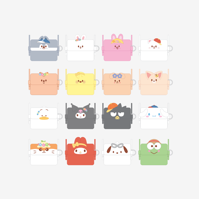 [PRE-ORDER] Stray Kids - [SKZOO X SANRIO CHARACTERS] CARD WALLET CROSS BAG Stray Kids  DKshop