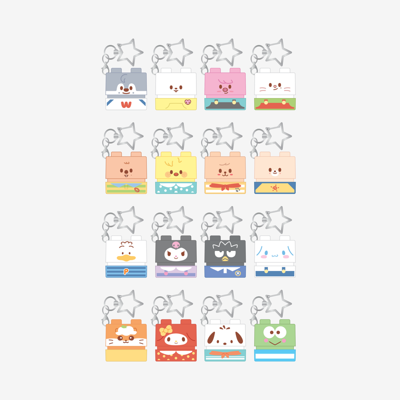 [PRE-ORDER] Stray Kids - [SKZOO X SANRIO CHARACTERS] SECRET BLOCK STAMP Stray Kids  DKshop