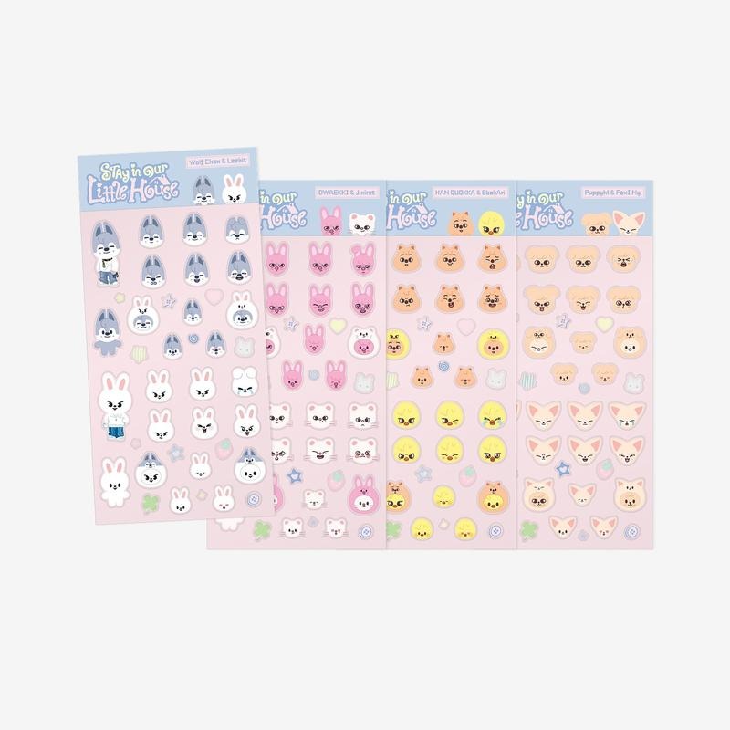 [PRE-ORDER] Stray Kids - [STAY in Our Little House] SKZOO 3D STICKER Stray Kids  DKshop