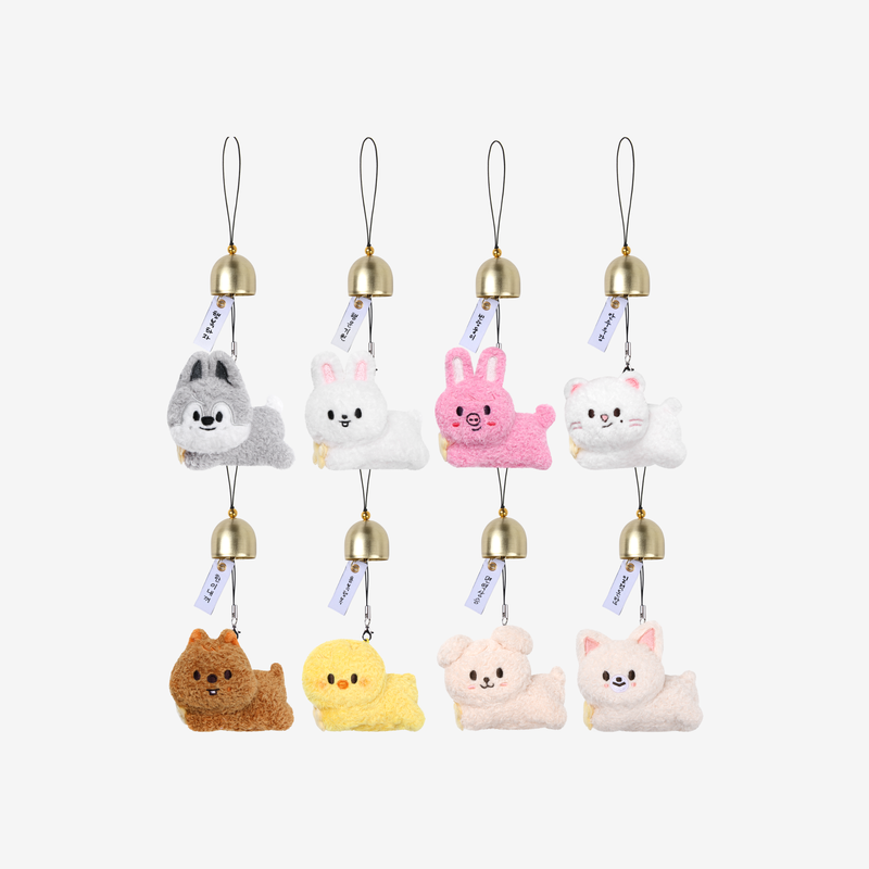 [PRE-ORDER] Stray Kids - [RUN IT SEOUL] SKZOO PLUSH DOOR BELL KEYRING Stray Kids  DKshop