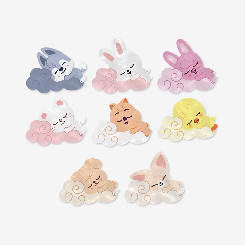 [PRE-ORDER] Stray Kids - [RUN IT SEOUL] SKZOO ACRYLIC HAIR CLIP Stray Kids  DKshop