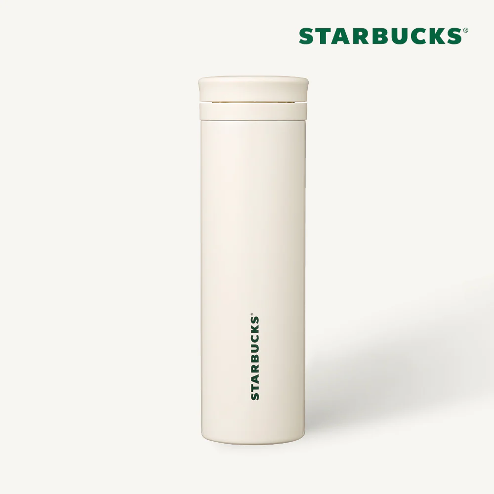 Starbucks - SS White Iris Tumbler 473ml | DKshop