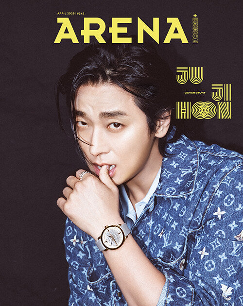 ARENA HOMME+ KOREA MAGAZINE 2026.04 (COVER : Ju Ji Hoon) + BOYNEXTDOOR Pictorial Ju Ji Hoon  DKshop