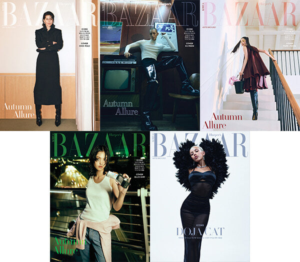 Harper's BAZAAR KOREA MAGAZINE 2023.09 (COVER : Random 1 out of 5)