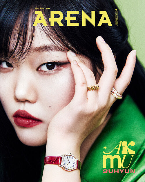 ARENA HOMME+ KOREA MAGAZINE 2026.06 (COVER : AKMU) + AND2BLE Pictorial AKMU  DKshop