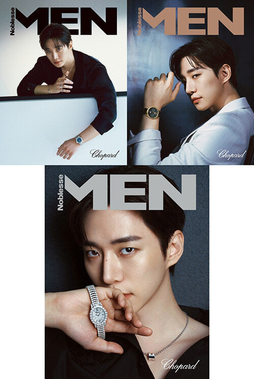 MEN Noblesse KOREA MAGAZINE 2026.07 (COVER: LEE JUN HO) (Random Ver.) ATEEZ  DKshop
