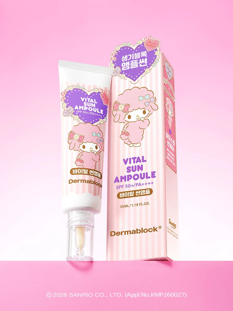 [Dermablock X My Sweet Piano] Sun Cream / Ampoule 35ml (7 type) Dermablock  DKshop